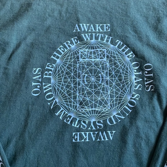 Awake x Devon Ojas Green long sleeve tee - Picture 2 of 4